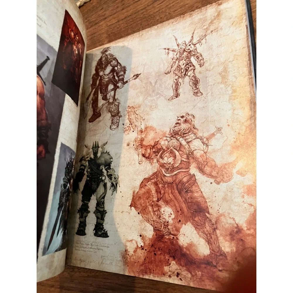 The Art of‎ Diablo III Hardcover Concept Art Book Blizzard Entertainment 2011